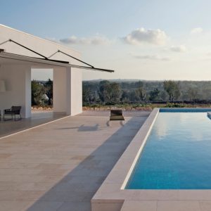Pergo BLU a soffitto con tiranti